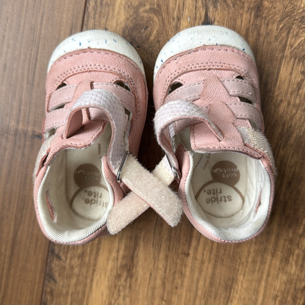 Stride Rite Koa sneaker sandal, toddler girl, pink, size 4 - Picture 9 of 12